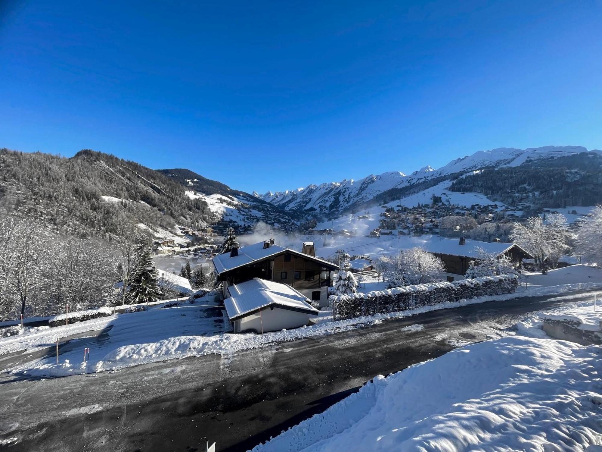ラ・クリュサRichemont 10 - Proche Pistes Et Belle Vueアパートメント エクステリア 写真